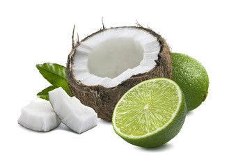 A classic twist of coconut and lime giving beach vibes. Sweet, refreshing, and a twist of happy vibes.