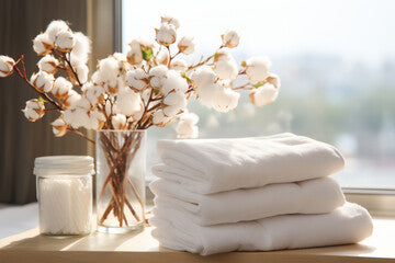 Picture fresh crisp sun dried sheets. A soft ozone and sunshine blended with a hint of lemon and vanilla, cotton blossoms, and grounded in amber.
