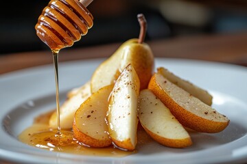 A refreshing harmonious blend of freshly picked pears coated in sweet honey and sugar crystals highlighted with warm nutmeg, cinnamon and earl grey tea leaves. Powerful and sensual yet still soft.